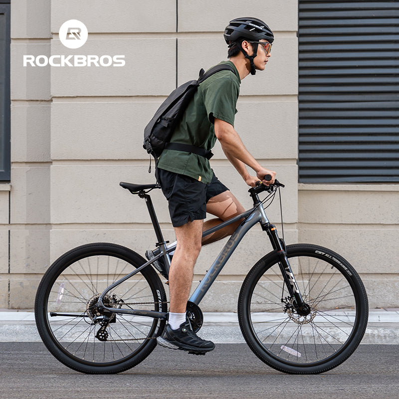 ROCKBROS Mountain Bike 27.5inch Shimano Gears 12-32T 8 Speed Disc Brake-MT200