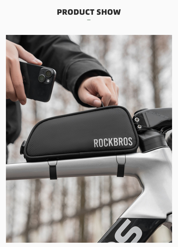 【ROAD TO SKY】by ROCKBROS Deluxe Top Tube Cycling Bag in Various Colours