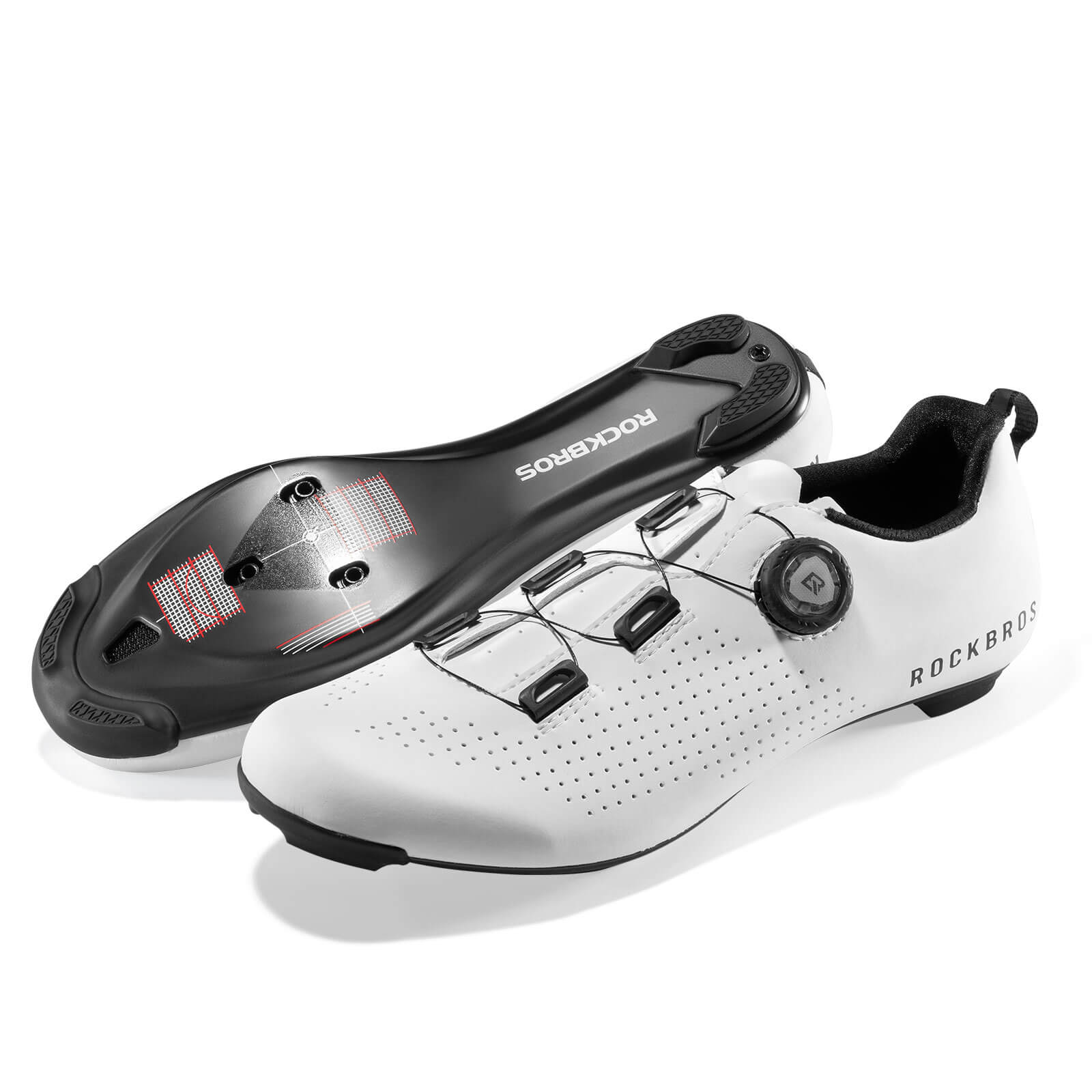 ROCKBROS Carbon Fiber Sole Road Bike Shoes