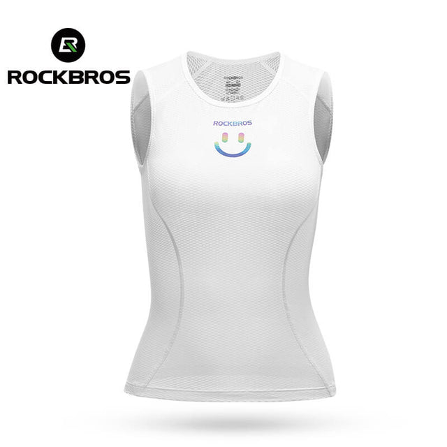 ROCKBROS Women's Cycling Vest  Base Layer Breathable Slim 3D Cutting