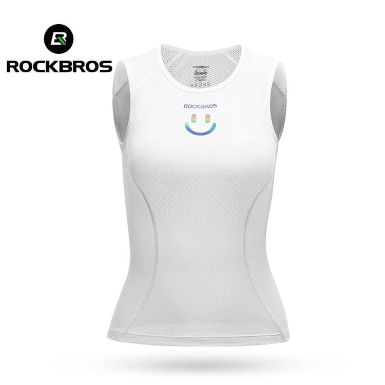 ROCKBROS Women's Cycling Vest  Base Layer Breathable Slim 3D Cutting