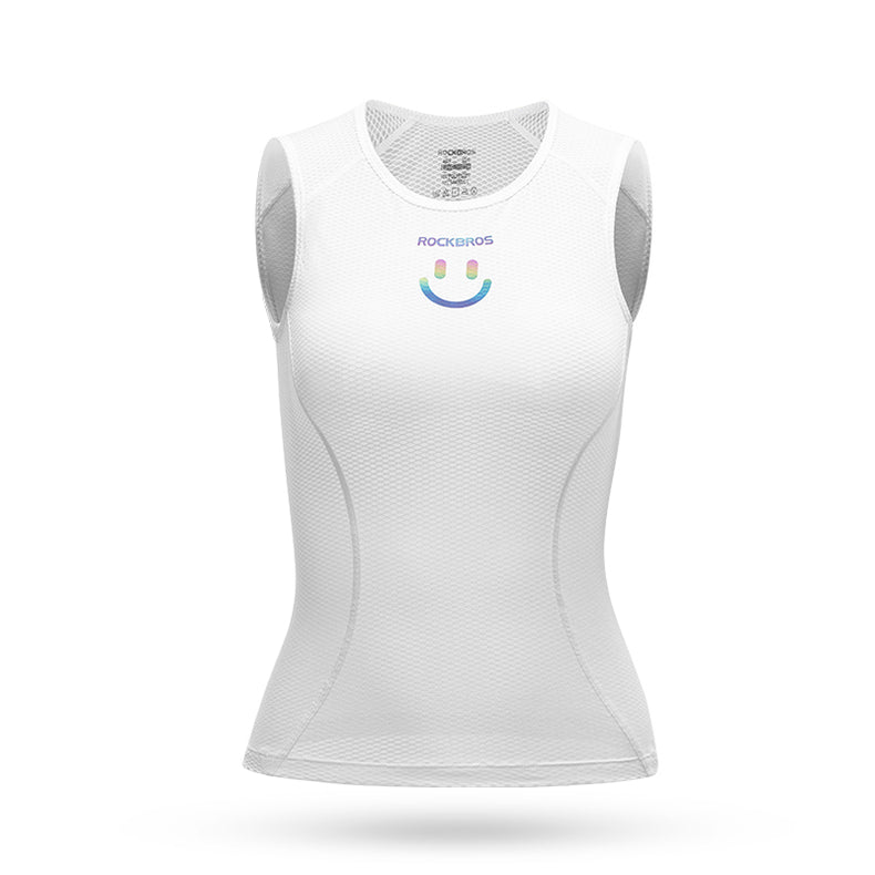 ROCKBROS Women's Cycling Vest  Base Layer Breathable Slim 3D Cutting