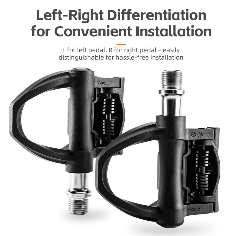 ROCKBROS Road Bike Lock Pedals SPD Bicycle Pedals Sealed Bearings Fit Shimano
