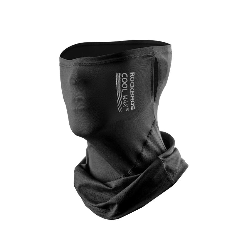 ROCKBROS Cycling Mask COOLMAX Fabric Summer Sun UV Protection Full Face Mask Balaclava Breathable Quick-drying Hiking Windproof Motorcycle Scarf