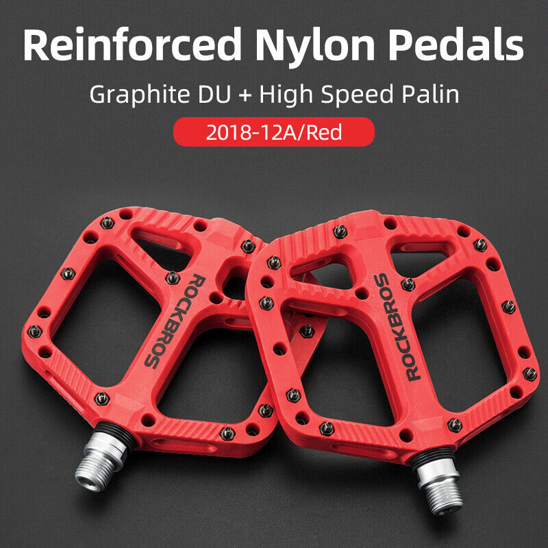 ROCKBROS Extra Large Bike Pedals in Various Colours (Pair)