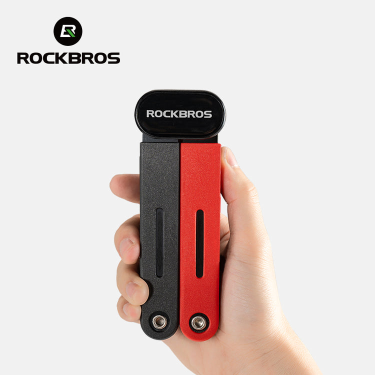 ROCKBROS Portable Bicycle Bike Folding Lock With Bracket
