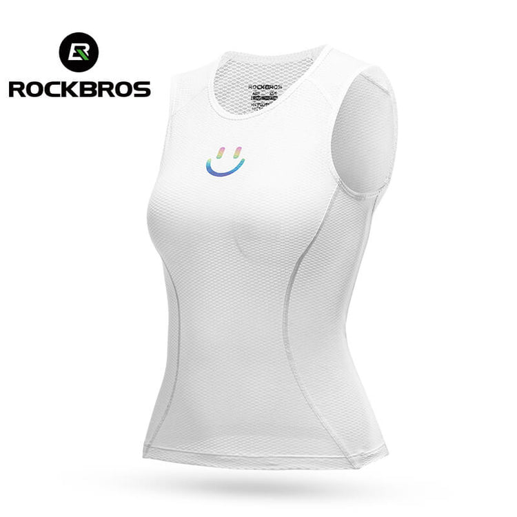 ROCKBROS Women's Cycling Vest  Base Layer Breathable Slim 3D Cutting
