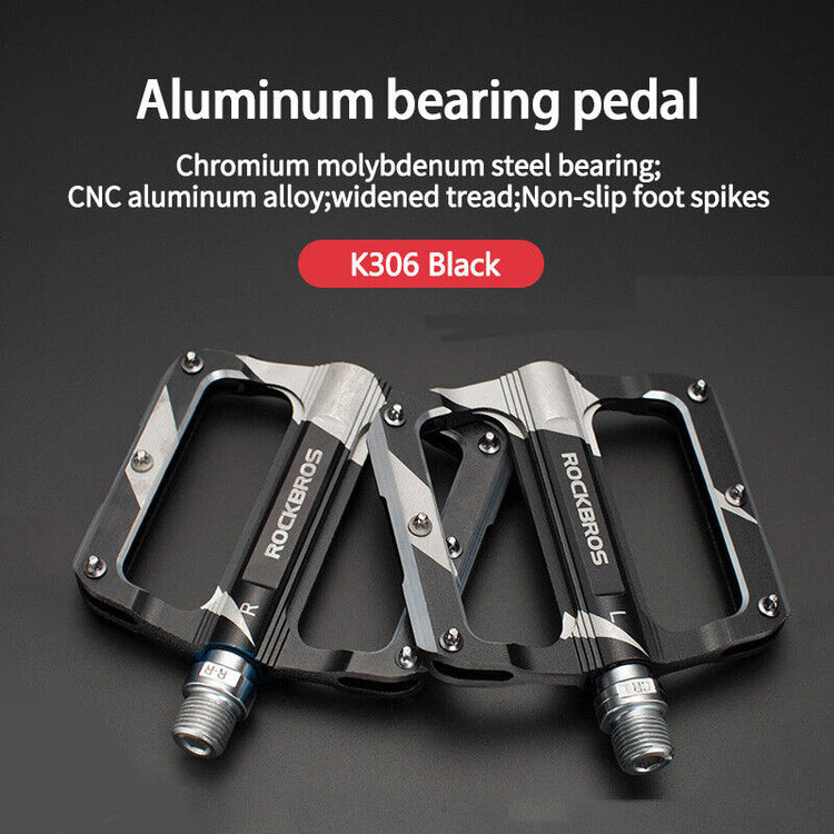 ROCKBROS Flat Lightweight Pedals in Various Colours