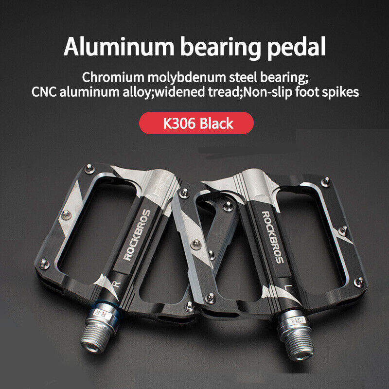 ROCKBROS Flat Lightweight Pedals in Various Colours
