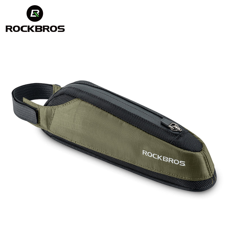 ROCKBROS Bicycle Top Tube Bag Cycling MTB Bike Frame Bag Waterproof Reflective