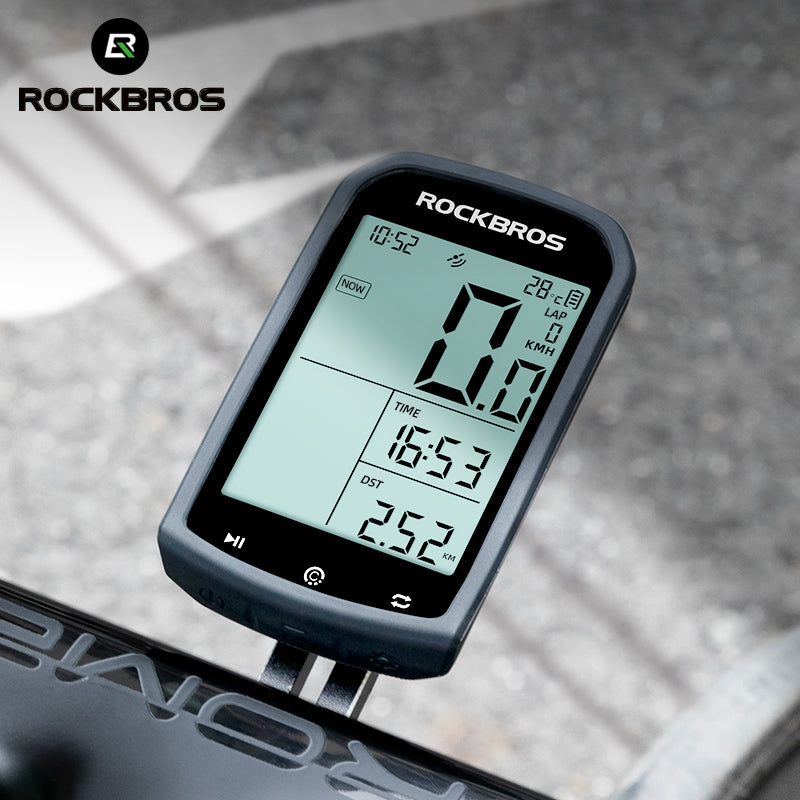 ROCKBROS Bike Computer ANT+ Bluetooth Waterproof GPS/BDS/Galileo Position System