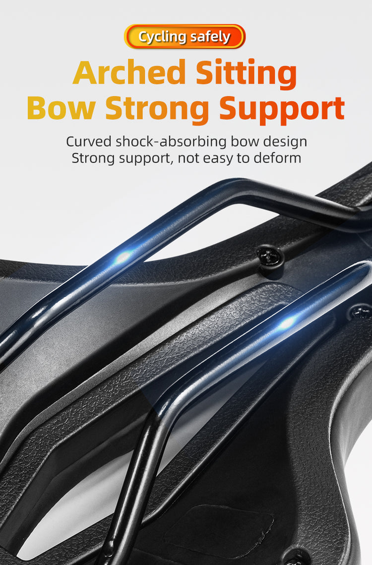 ROCKBROS Cycling Bicycle Saddle MTB Road Bike Seat Hollow Comfort Cushion