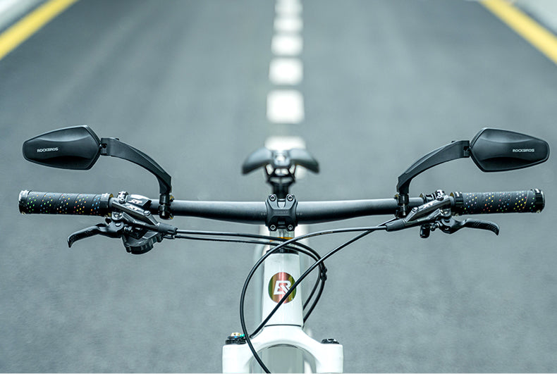 ROCKBROS Bike Handlebar Rear View Mirror 360° Rotation Adjustable