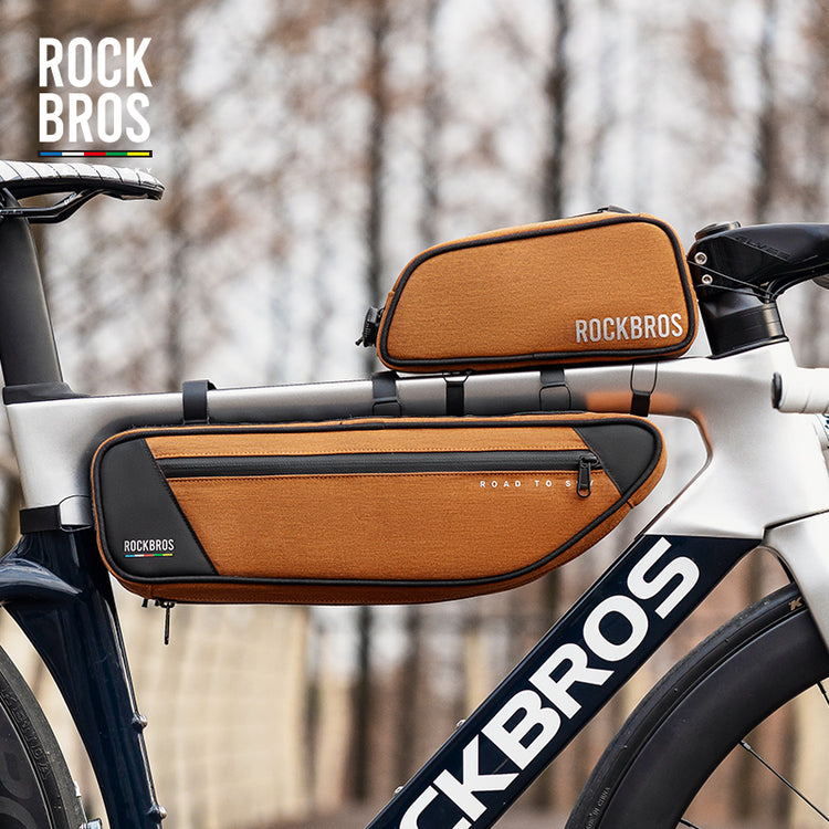 【ROAD TO SKY】by ROCKBROS Deluxe Top Tube Cycling Bag in Various Colours