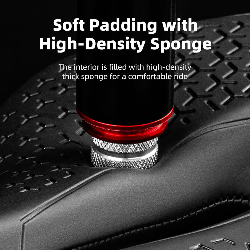 ROCKBROS Bicycle Saddle Cycling Sporty Comfort Bike Seat Hollow Breathable Shockproof