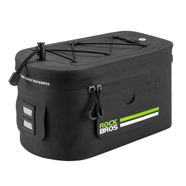 ROCKBROS Bicycle Rear Rack Pannier Bag 6L Waterproof Bike Trunk Bag Storage Bag