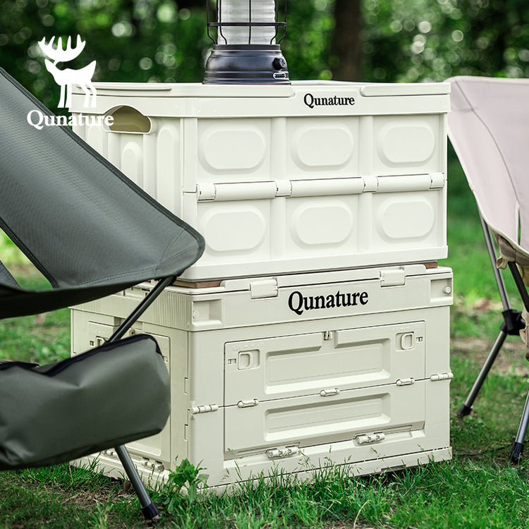 Qunature Folding Camping Storage Box Outdoor Traveling Picnic Container 26/60L