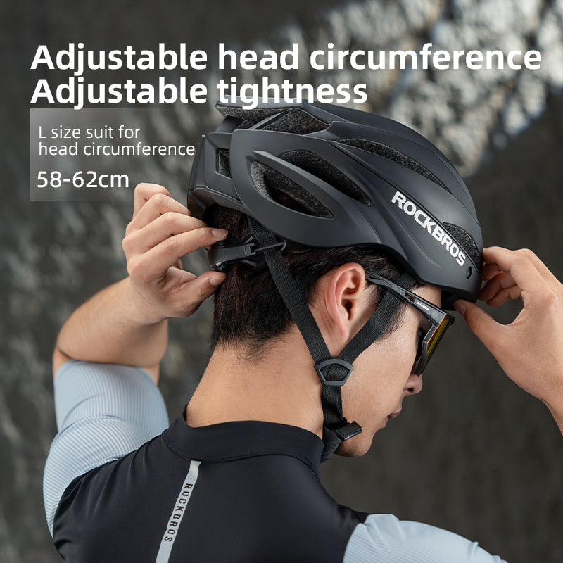 ROCKBROS Cycling Safety Helmet With Removable Goggles