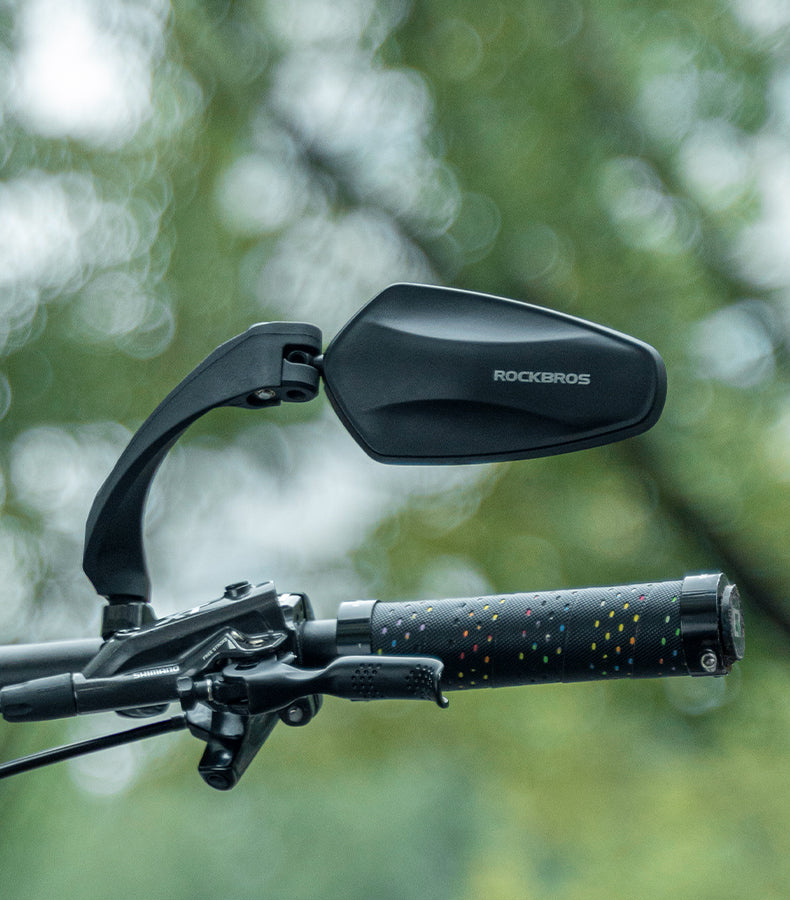 ROCKBROS Bike Handlebar Rear View Mirror 360° Rotation Adjustable