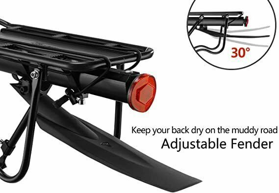 ROCKBROS Rear Pannier Bike Rack with Fender