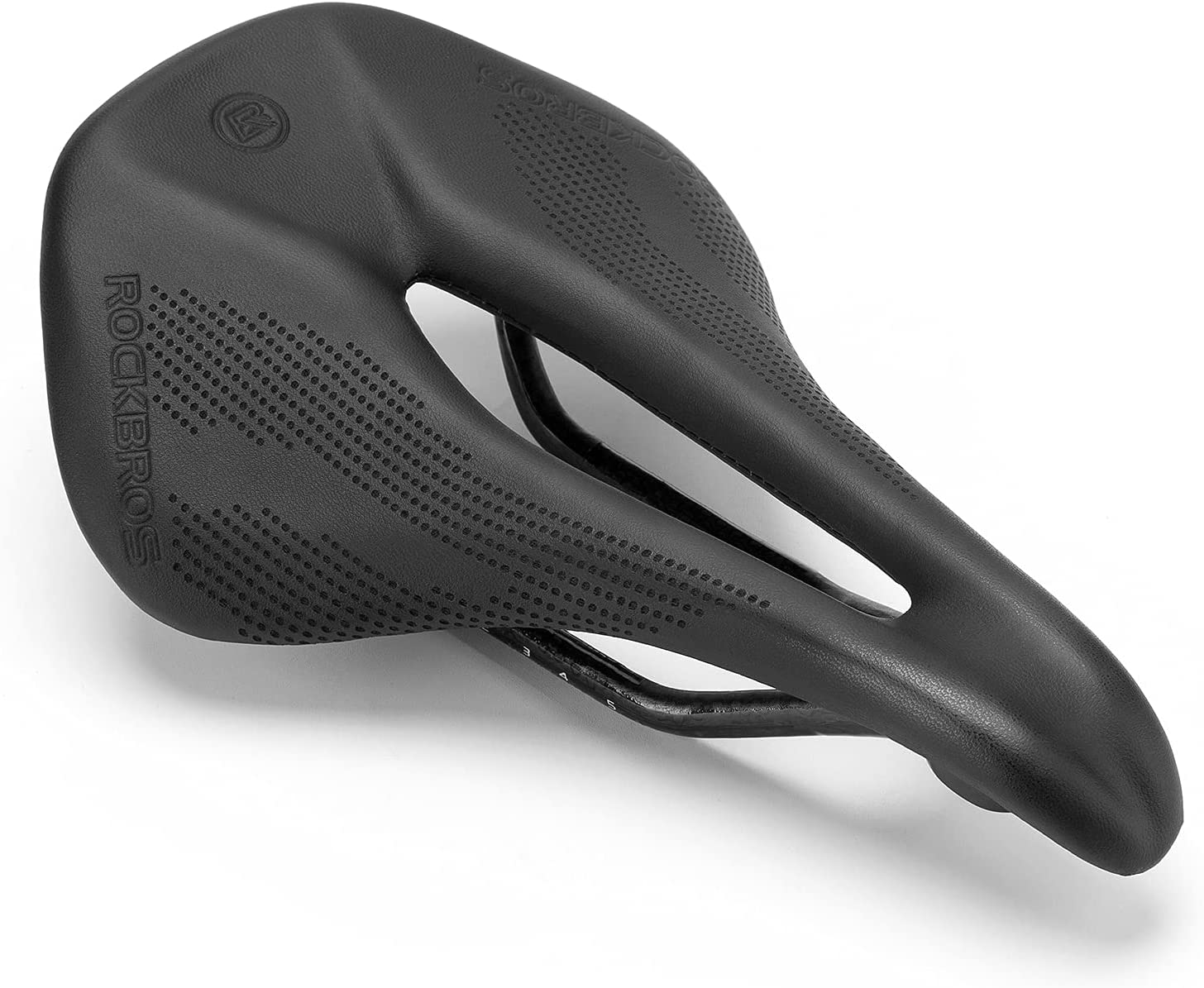 ROCKBROS Bike Carbon Fiber Saddle Ultralight Hollow Breathable Cycling Bicycle Seat