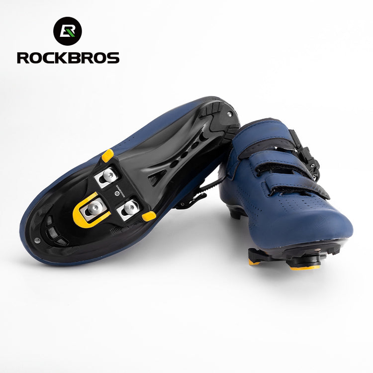 ROCKBROS Road Bike Bicycle Pedals Cleats Set 6 Degree Float For Shimano SPD