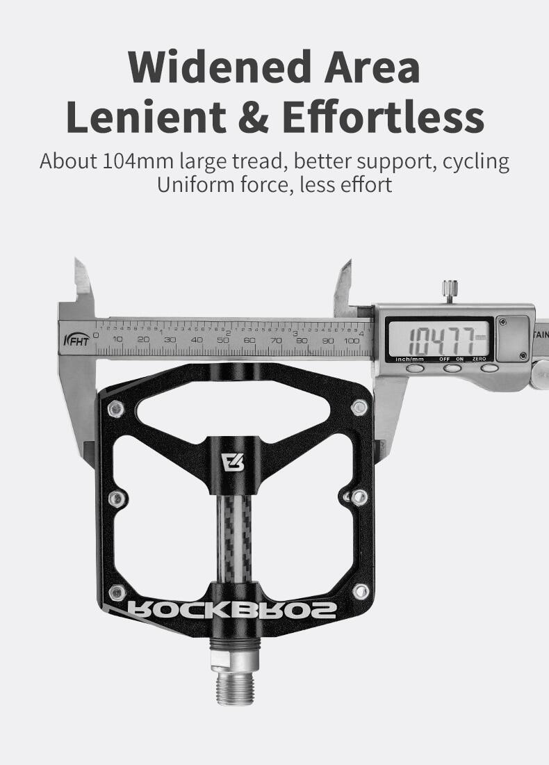 ROCKBROS Ultra Lightweight Bike Pedals in Various Colours (Pair)