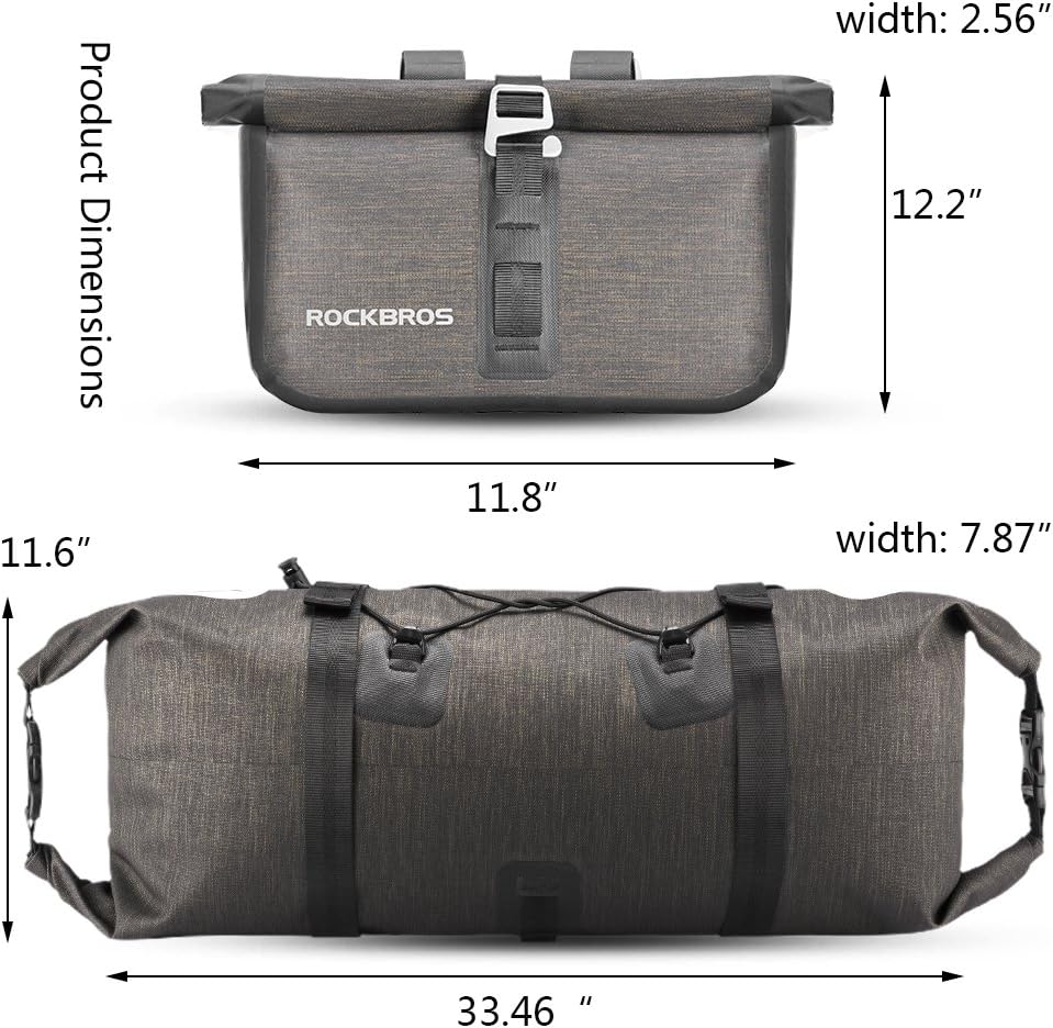 ROCKBROS- Large Bike Handlebar Waterproof Bag