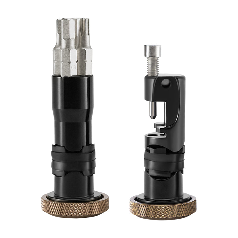 【ROAD TO SKY&VIVK】by ROCKBROS and VIVK Compact Multi-Use Bike Tool Set - Fits in Handlebars