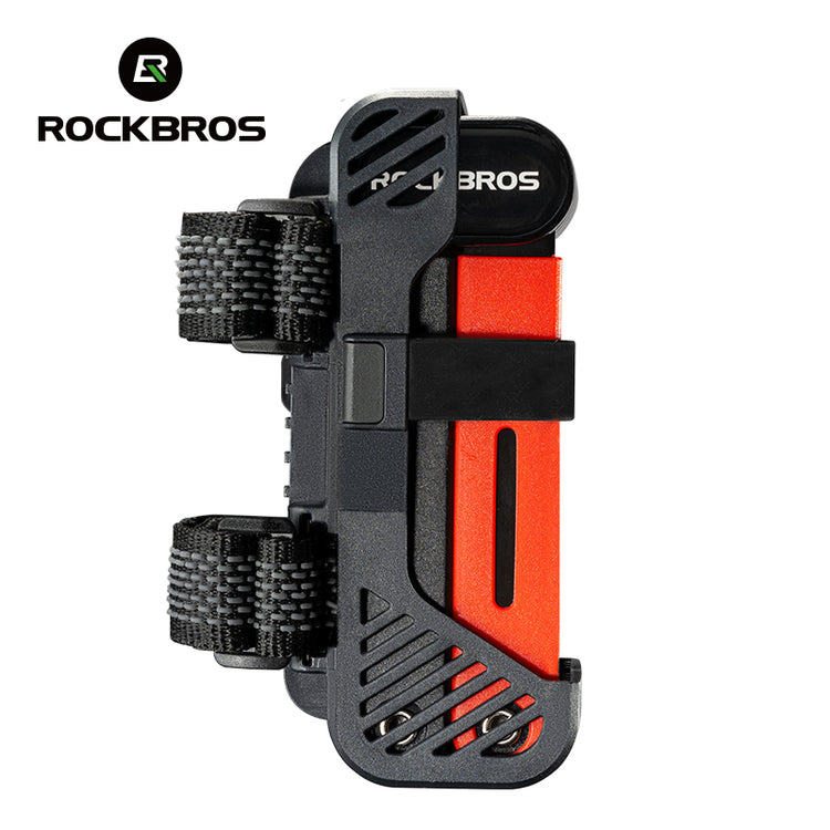 ROCKBROS Portable Bicycle Bike Folding Lock With Bracket