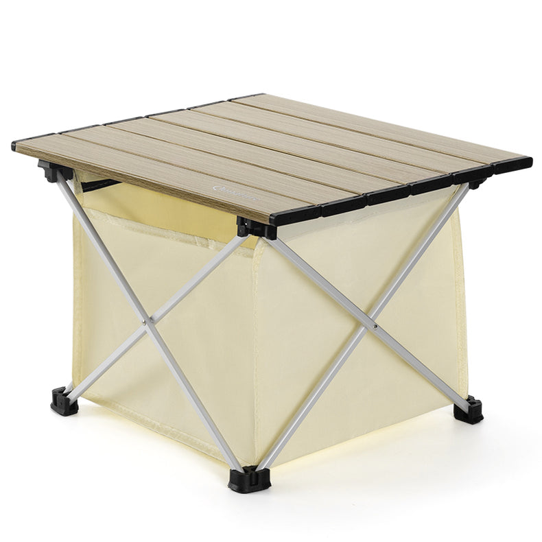 Qunature Aluminium Alloy Folding Portable Table Outdoor Camping Picnic BBQ Desk