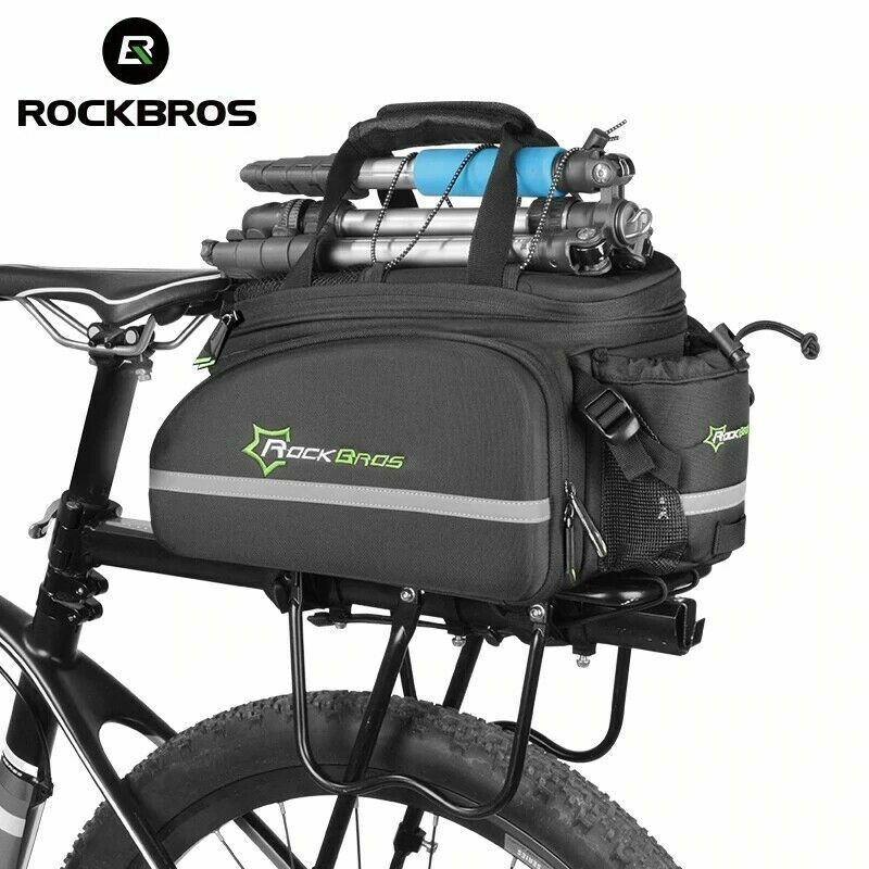 ROCKBROS Bicycle Pannier Bike Bag with Extendable Compartments