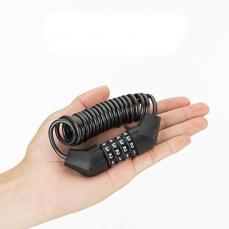 JIN Bicycle Cable Lock Bike Anti-theft Lock Mini 1.5m Bicycle Security Password