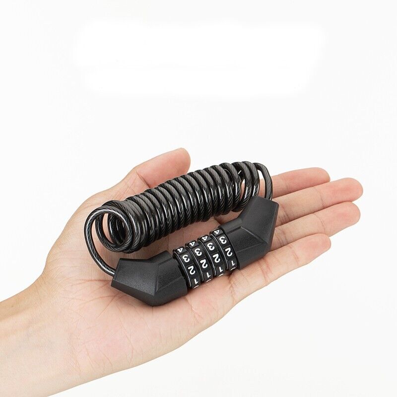JIN Bicycle Cable Lock Bike Anti-theft Lock Mini 1.5m Bicycle Security Password