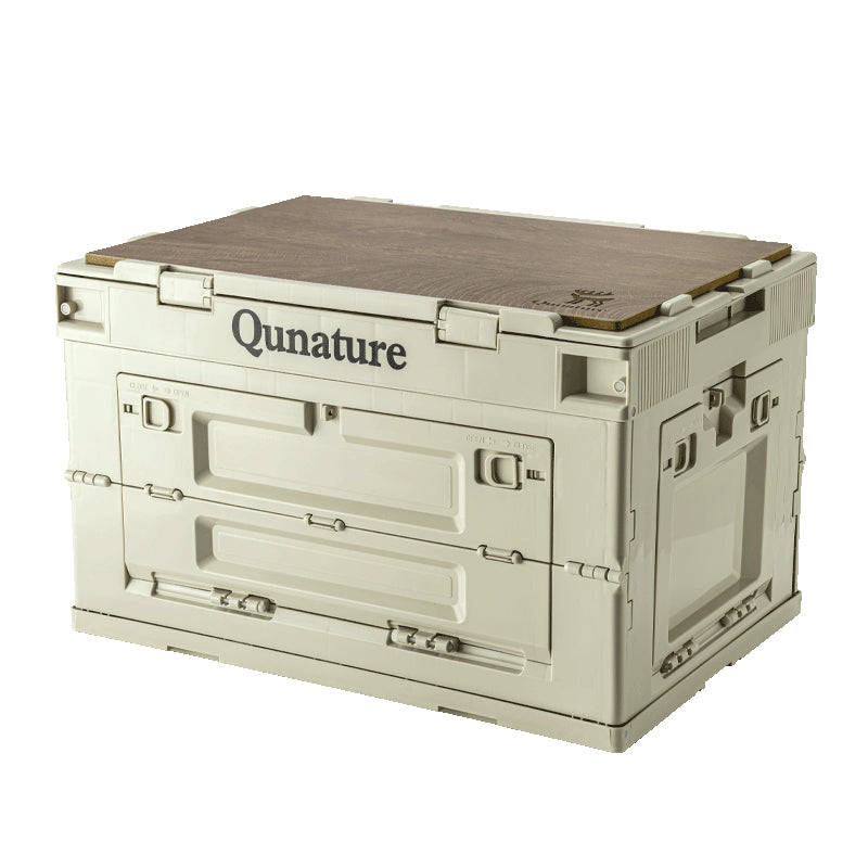Qunature Folding Camping Storage Box Outdoor Traveling Picnic Container 26/60L