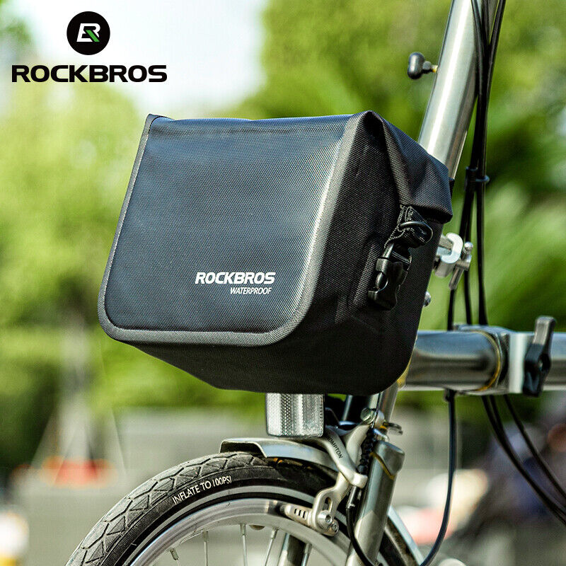 ROCKBROS Bike Handlebar Bag Waterproof 3L (Strap Mount Only)