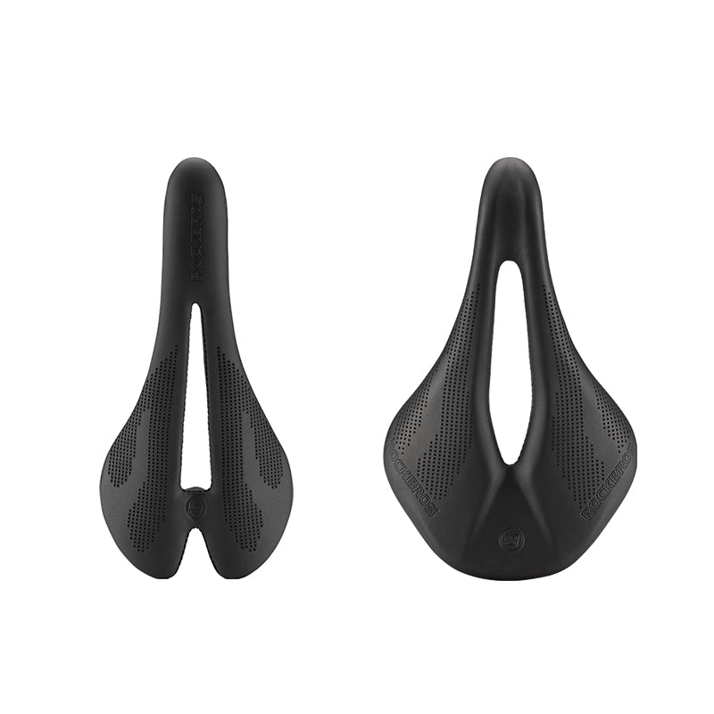 ROCKBROS Bike Carbon Fiber Saddle Ultralight Hollow Breathable Cycling Bicycle Seat