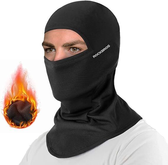 ROCKBROS Balaclava Unisex Fleece Ski Mask, Windproof Face Mask