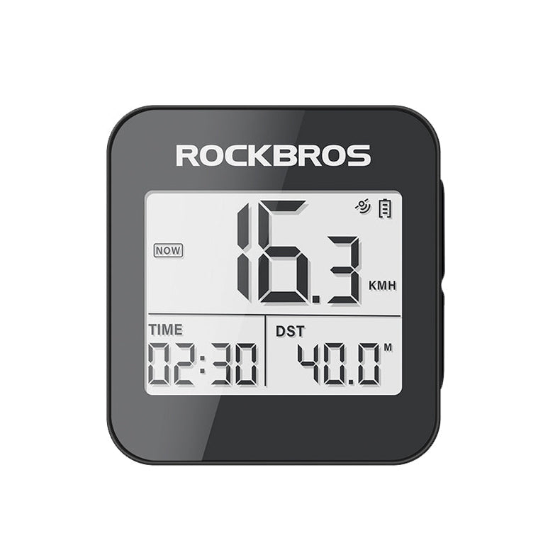ROCKBROS Smart GPS Speedometer for MTB Road Bike IPX6 Waterproof Backlight Cycling Computer ABS Lightweight Wireless