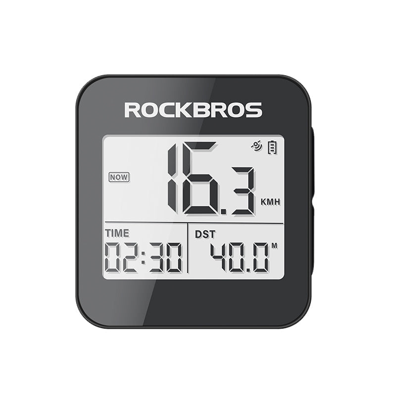 ROCKBROS Smart GPS Speedometer for MTB Road Bike IPX6 Waterproof Backlight Cycling Computer ABS Lightweight Wireless