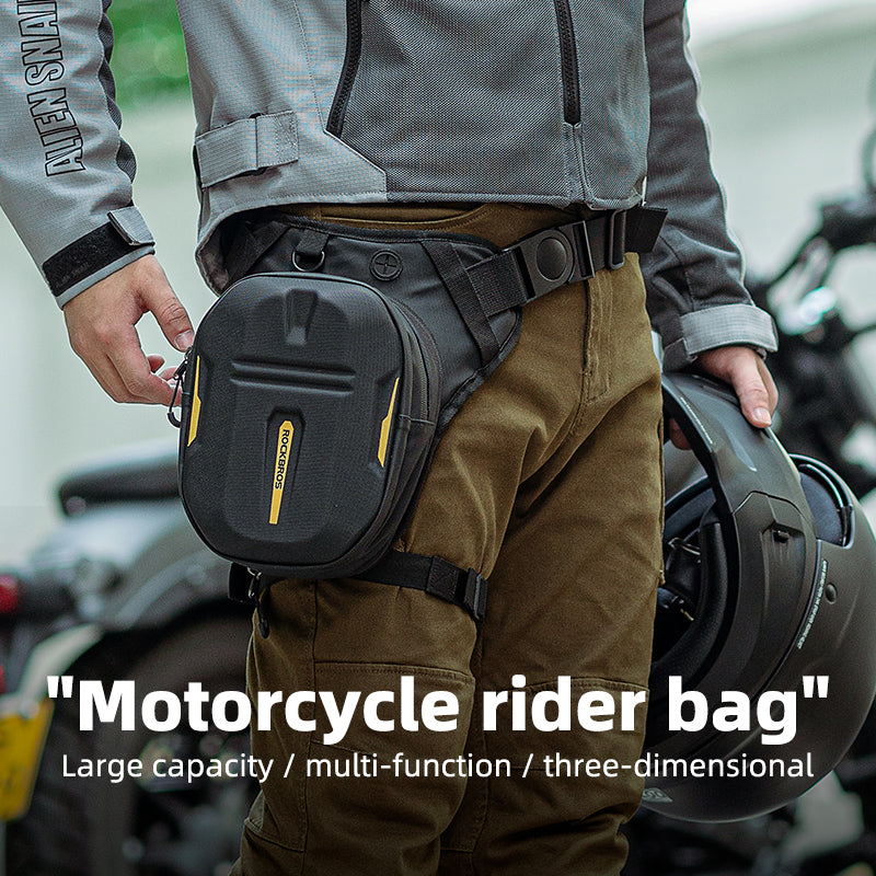 ROCKBROS Waterproof Motorcycle Leg Bag: Multifunctional Magnetic Backpack