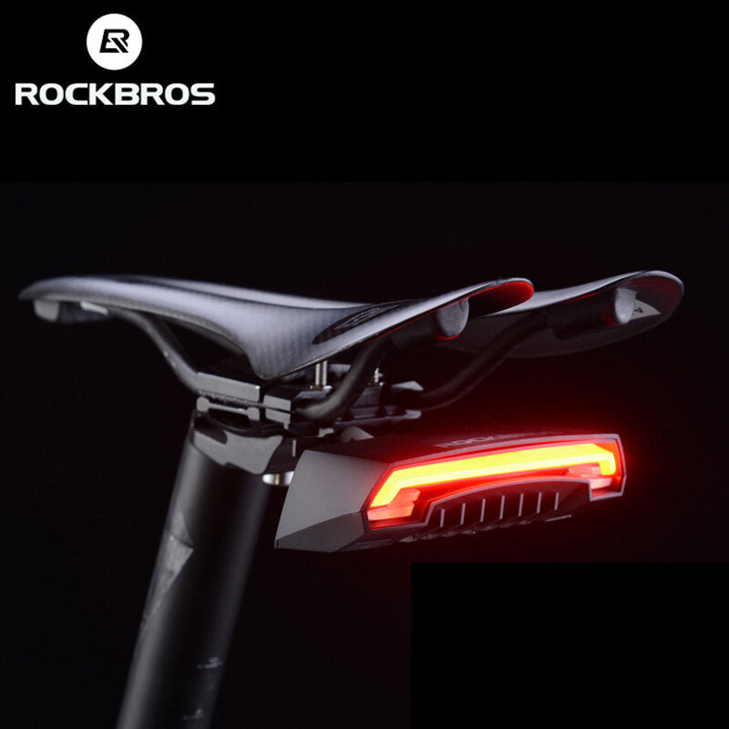 ROCKBROS Bicycle Rear Light with Saddle Fitting & Remote Control LKWD-R1