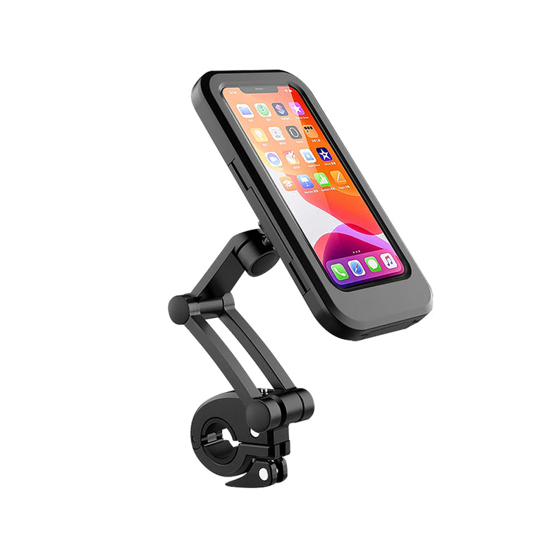ROCKBROS 360° Rotatable Bike Handlebar Phone Holder 6.7in Waterproof Surface Touch Screen