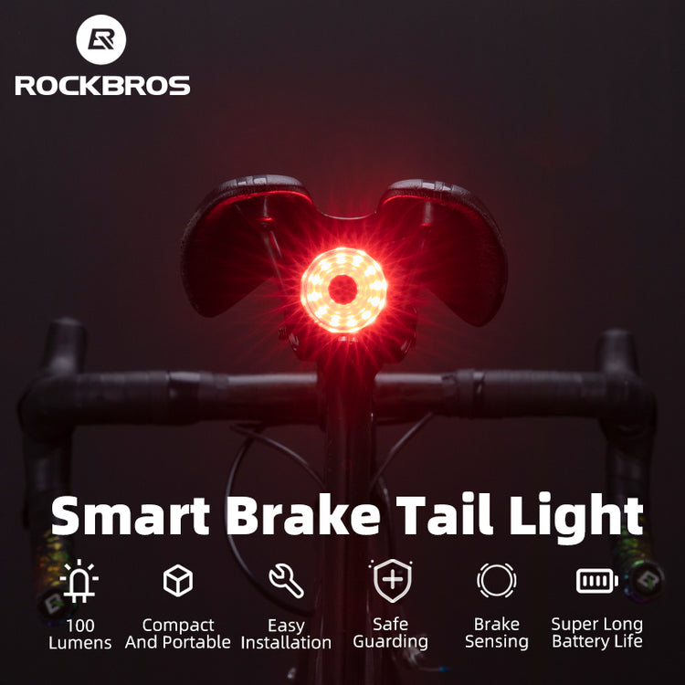 ROCKBROS Smart Brake Sensing Tail Light WR05