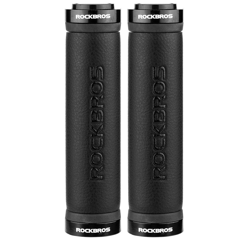 ROCKBROS Bike Bicycle Microfiber Leather Handlebar Grips Anti-slip Comfort Cycling Accessories