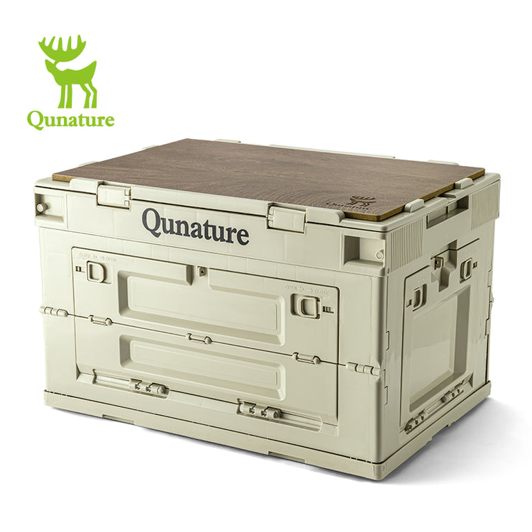 Qunature Folding Camping Storage Box Outdoor Traveling Picnic Container 26/60L