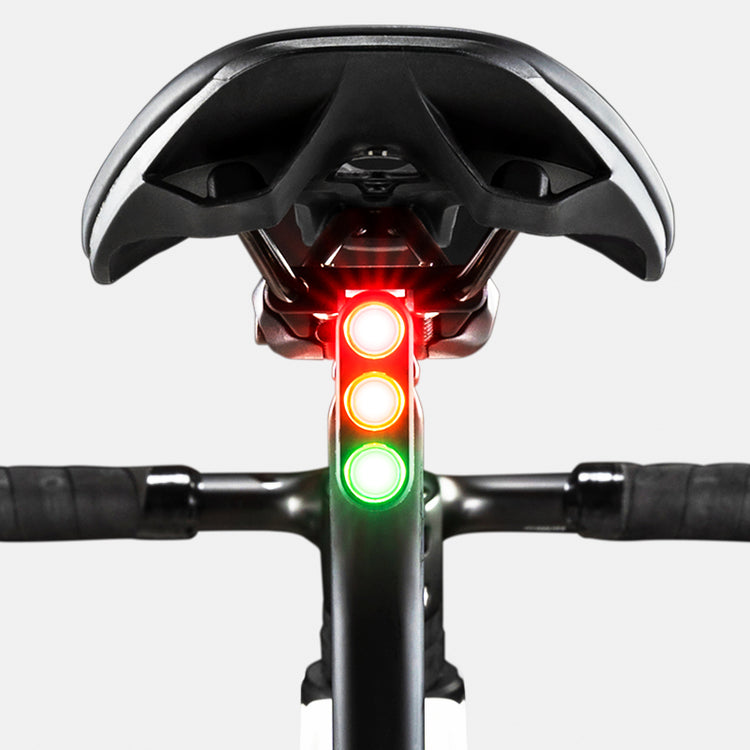 ROCKBROS Bicycle Bike Rear Light Red Yellow Green 3 Colors Cycling Warning Light