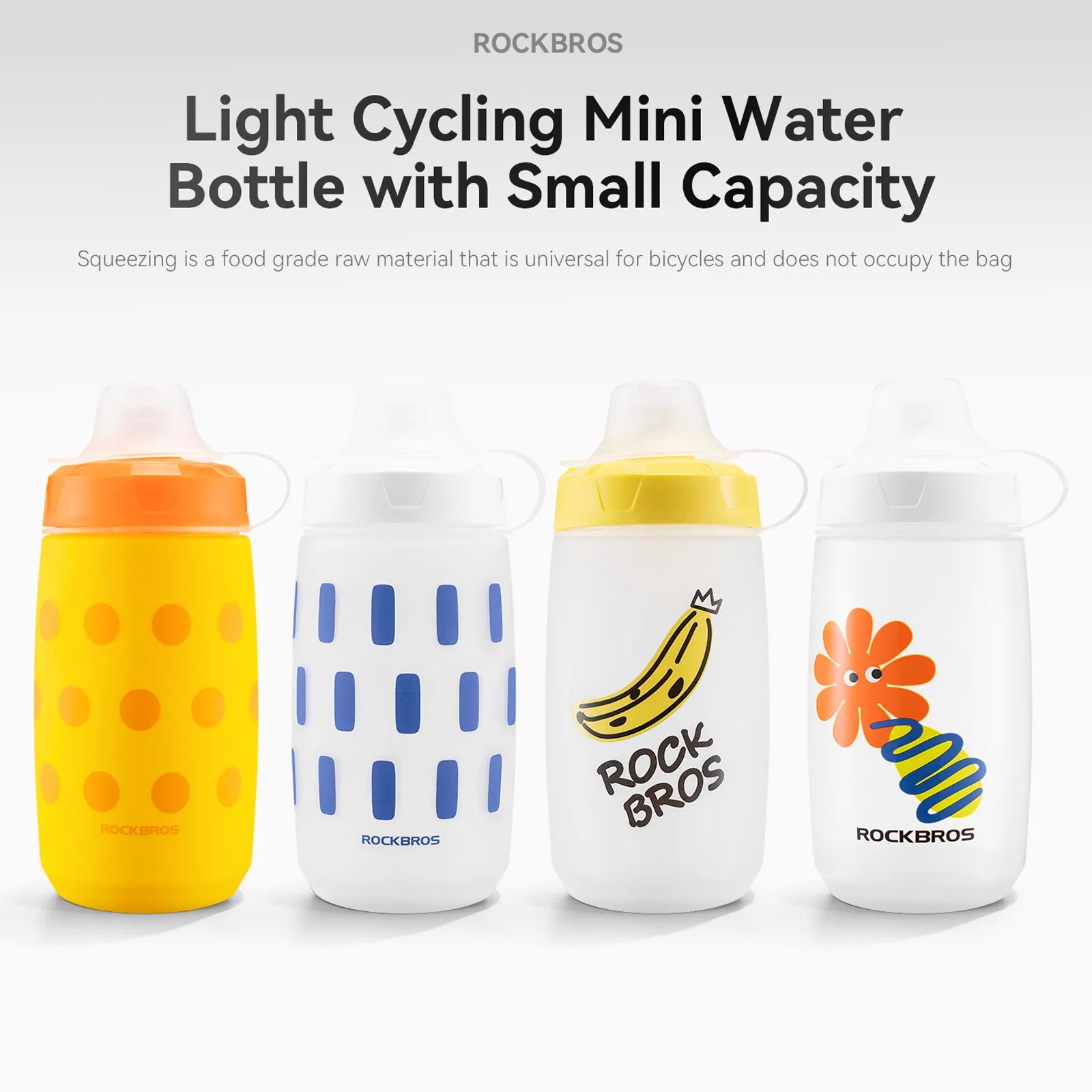 ROCKBROS Kids Bike Water Bottle Available in Multiple Colours.
#options_Mandarin Bobo