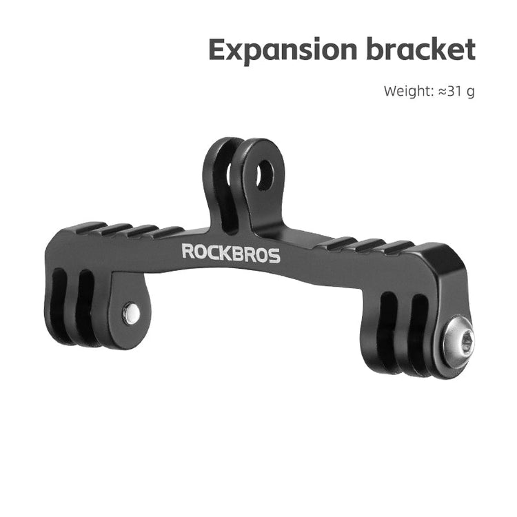 ROCKBROS Bicycle Extension Bracket Cycling Bike Light Speedometer Sports Camera Mount