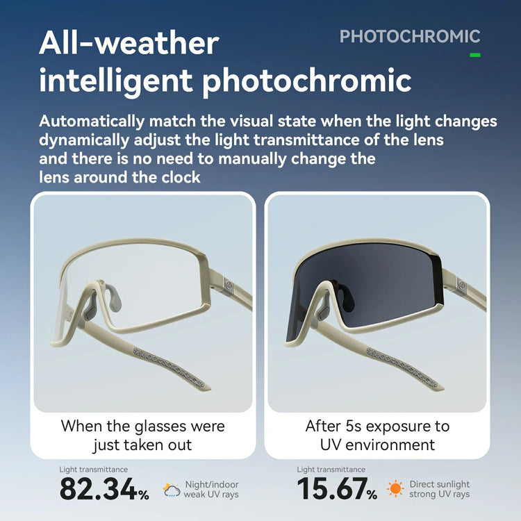 Anti-Fog Photochromic Cycling Glasses-SP376